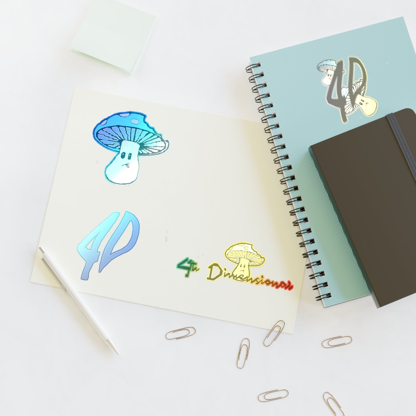 Stickers from the 4D