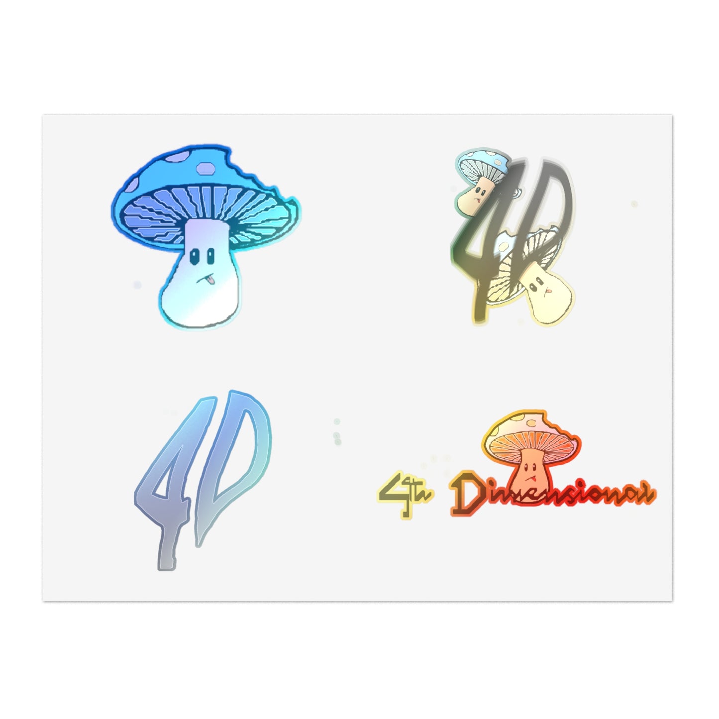 Stickers from the 4D