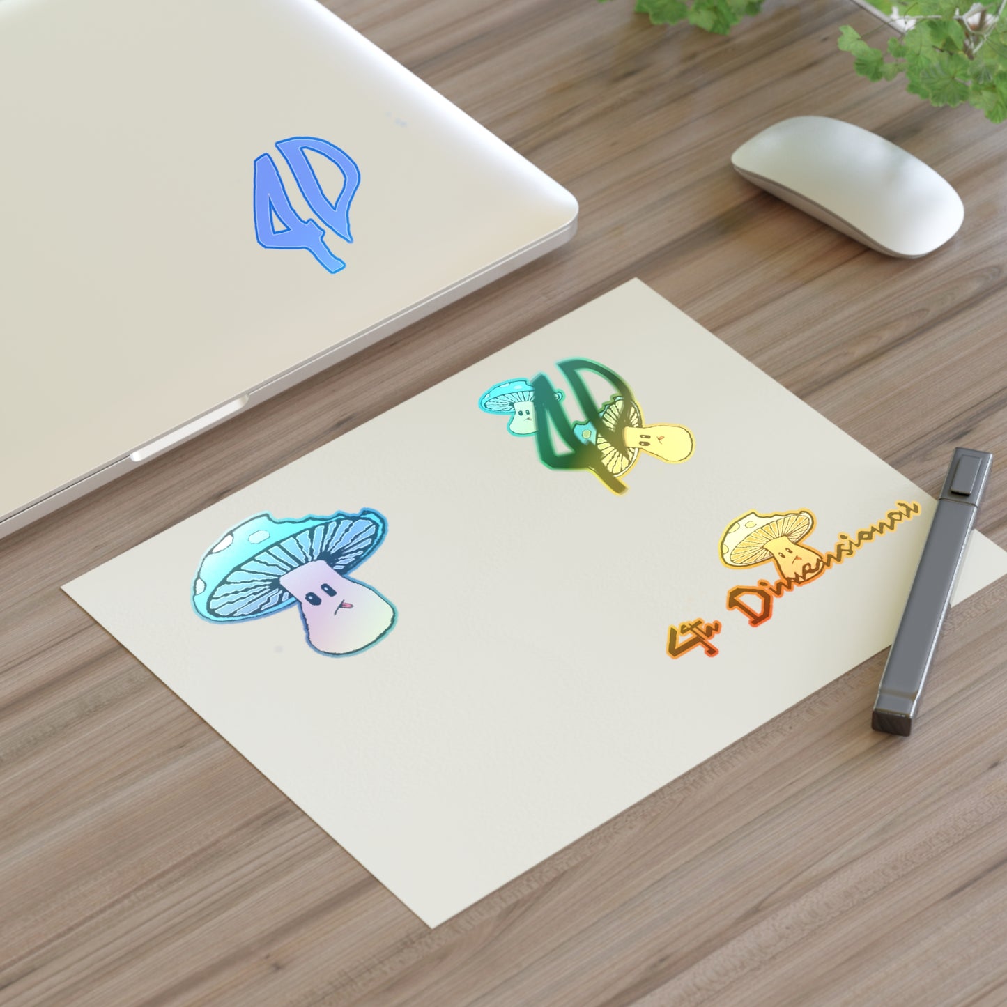 Stickers from the 4D