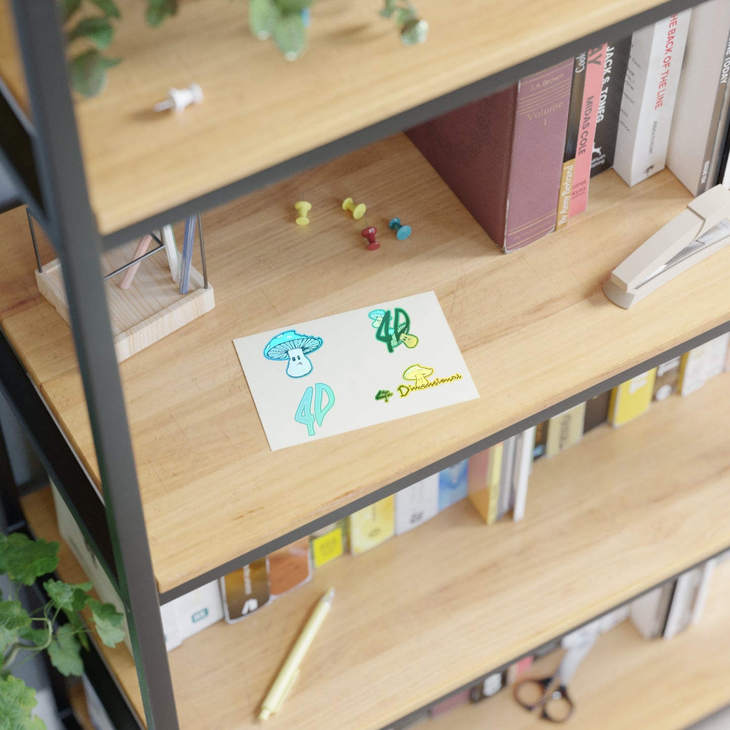 Stickers from the 4D