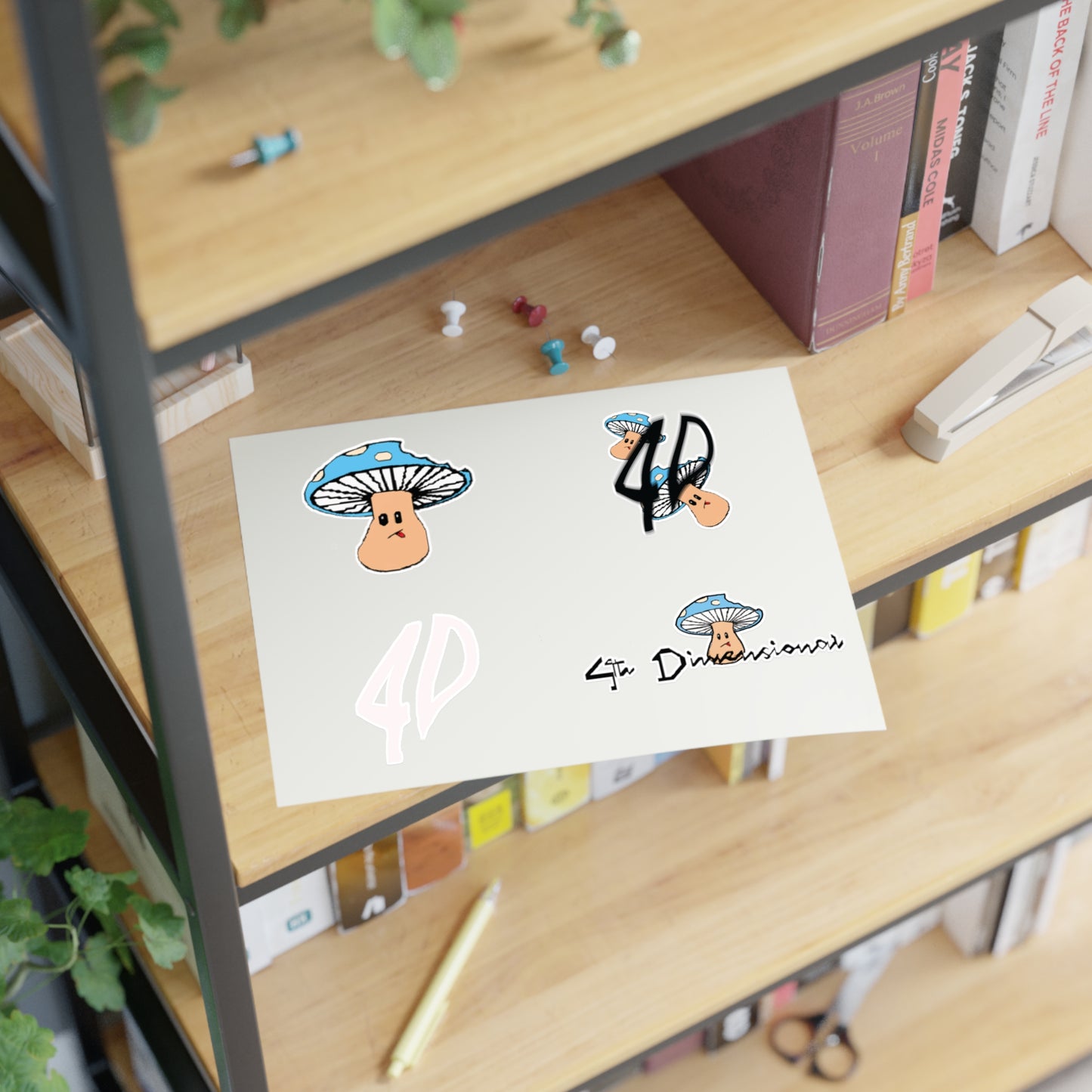 Stickers from the 4D