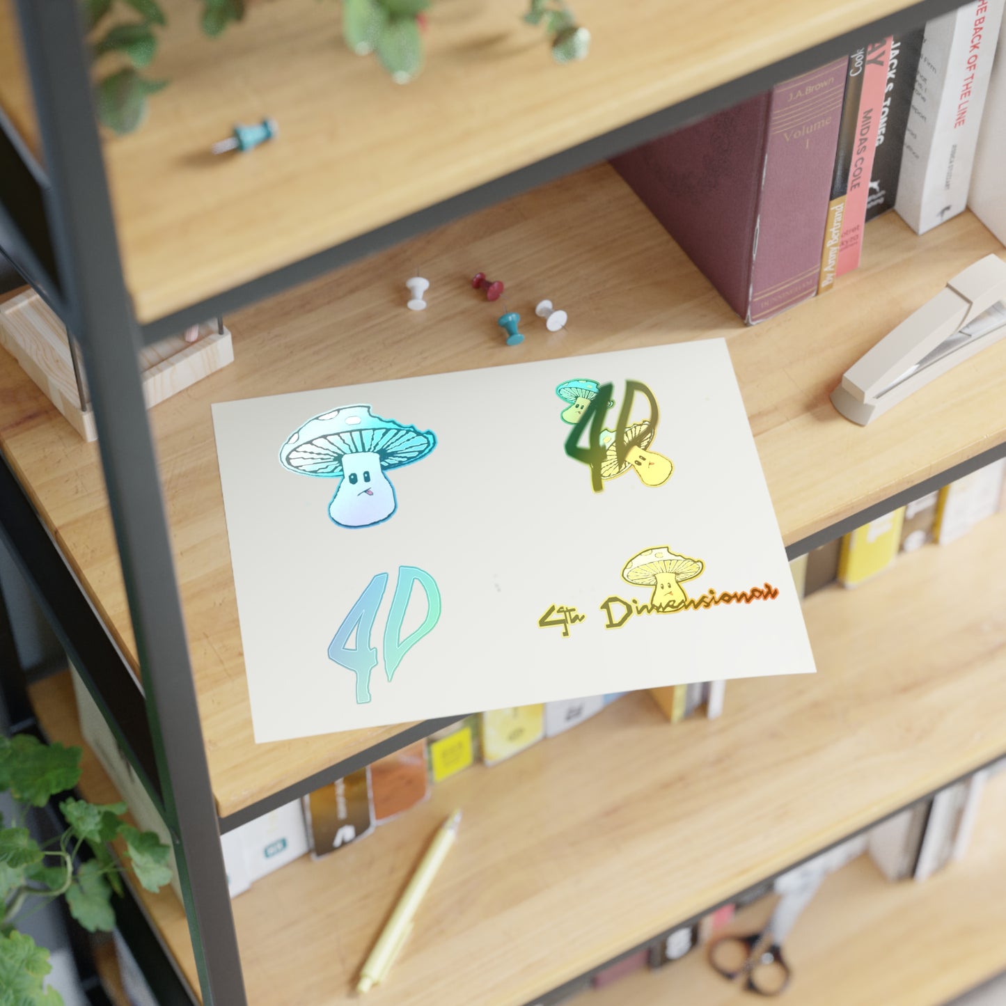 Stickers from the 4D