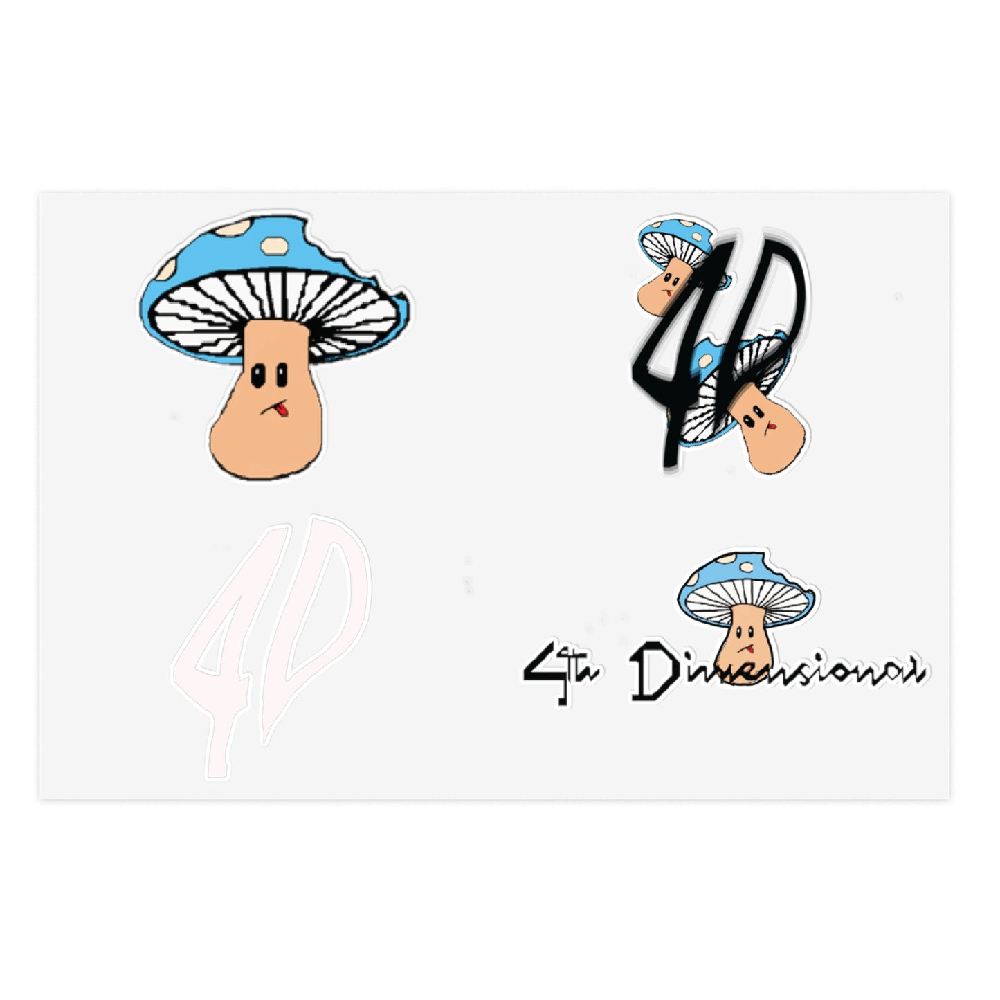 Stickers from the 4D