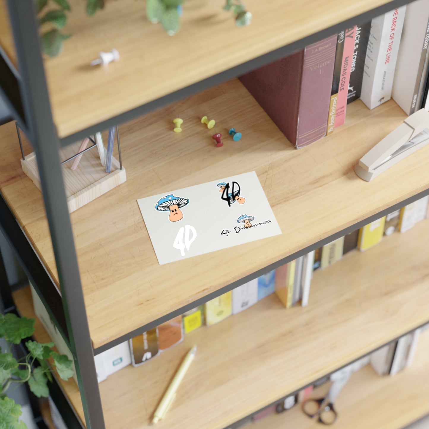 Stickers from the 4D
