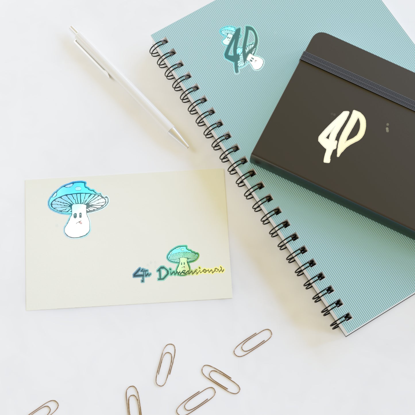 Stickers from the 4D