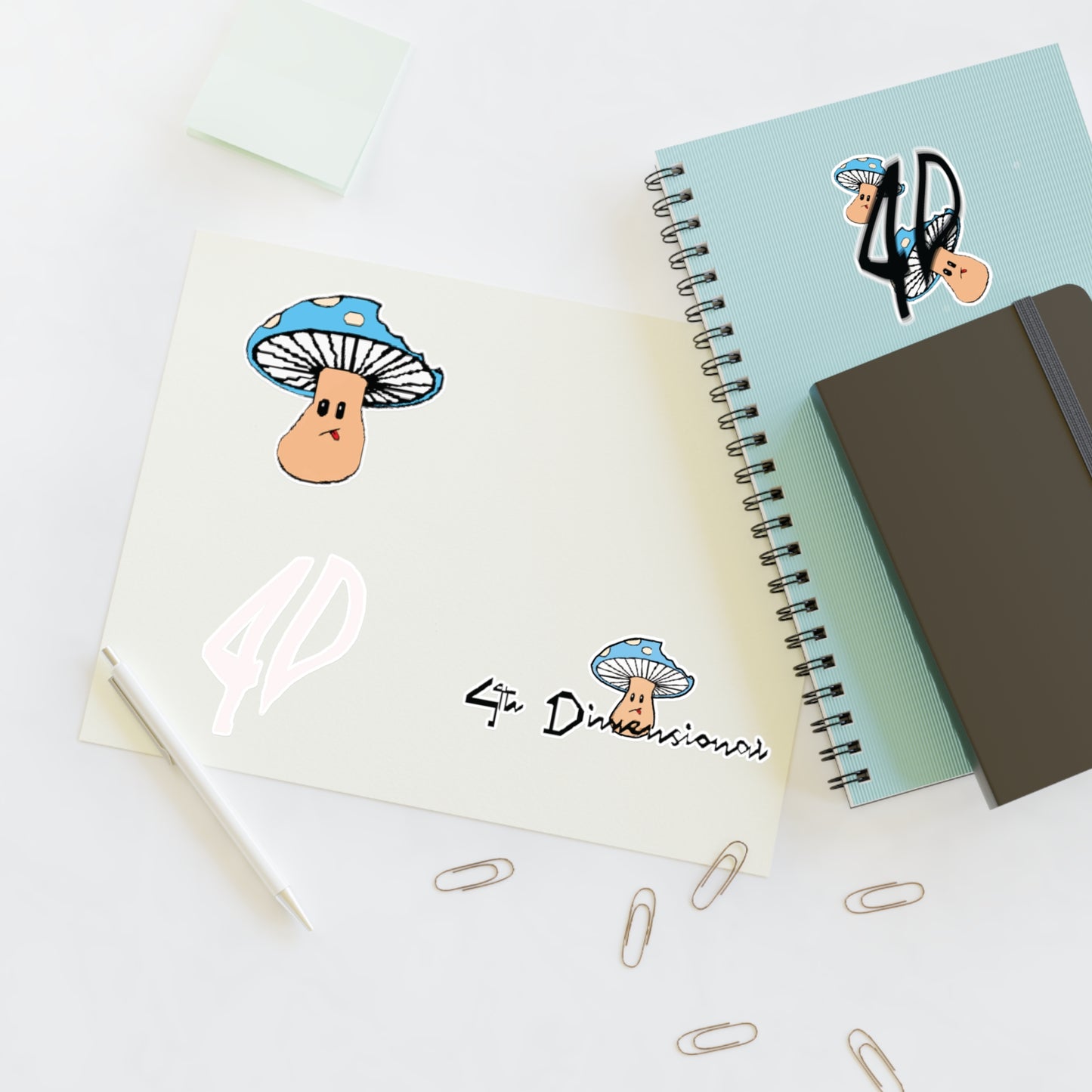 Stickers from the 4D