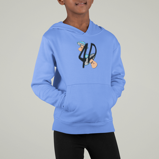 4D Kids Glitch Hoodies