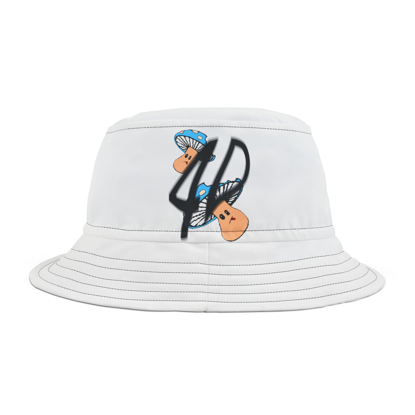 4D Glitch Bucket Hat