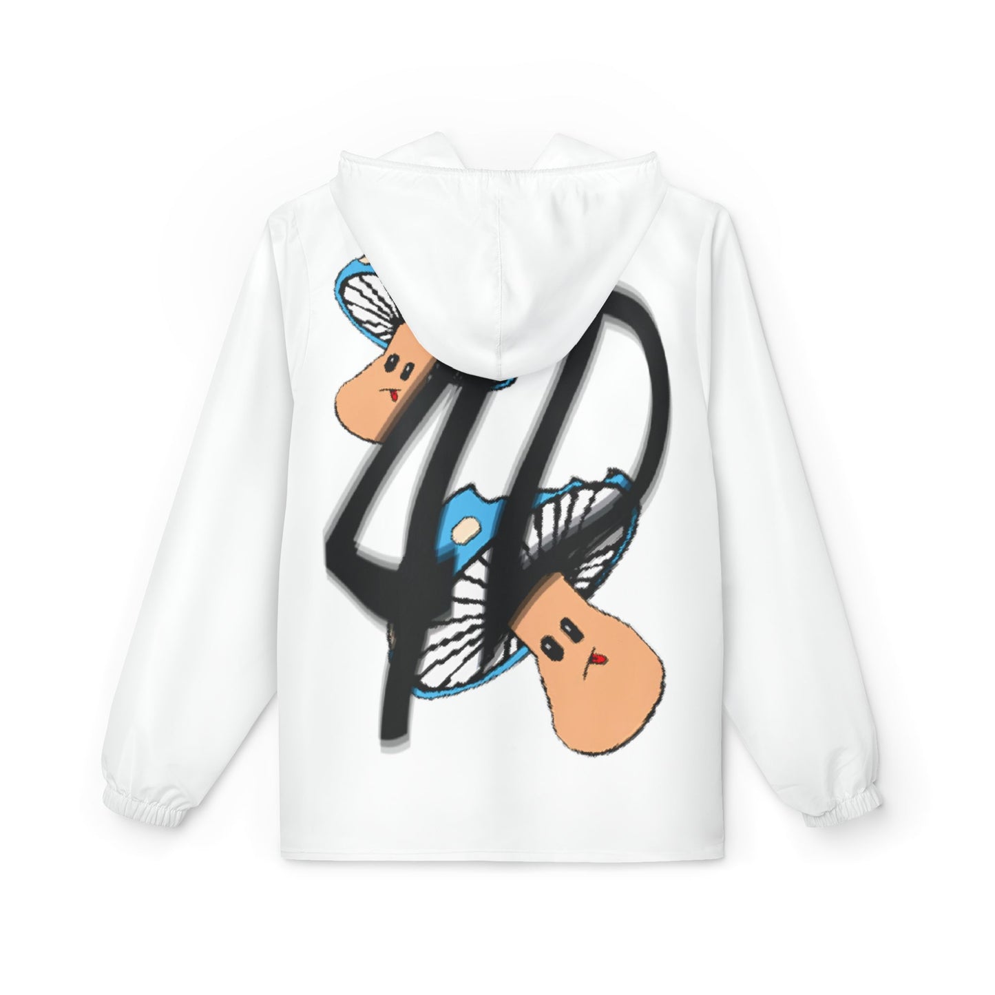 4D Glitch Windbreaker